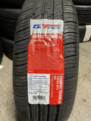 2 New 185 65 14 GT Radial Champiro Touring A/S Tires - Image 1 of 4