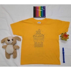 Bad To The Bone Color-In T-Shirt - Picture 1 of 2