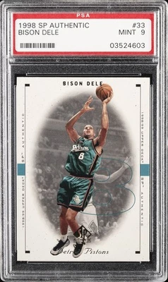 1998 UPPER DECK SP AUTHENTIC #33 BISON DELE PSA 9 - Image 1 of 2