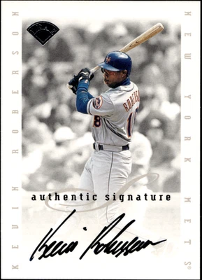 1996 Leaf Signature Series Kevin Roberson Extended Series Autographs #NNO - Image 1 of 4