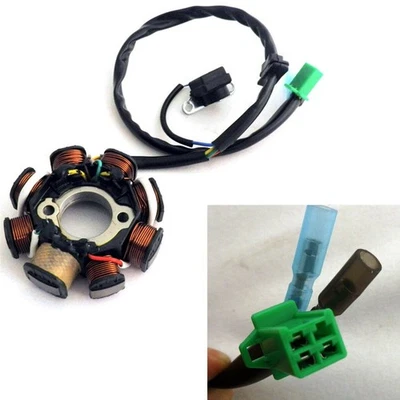 Ignition Stator Coil 8 Pole Coil For GY6 125cc 150cc Moped Scooter ATV Motocross - Image 1 of 4