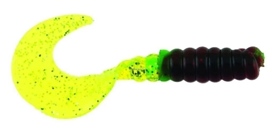 Berkley PowerBait Tapered Body Power Grubs 3" Christmas Lights 15/Pk PBHPG3-CSL - Image 1 of 1