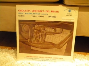 BRASILIANISCHES SYMPHONIEORCHESTER Karabtchevsky LP VERSIEGELT OEA-002 Villa-Lobos/Nobre - Bild 1 von 1