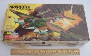 KIT MODELO BOMBARDERO MOSQUITO DEHAVILLAND 1965 MONOGRAMA ¡TODAVÍA SELLADO! - Imagen 1 de 2