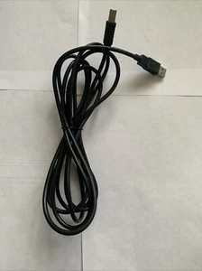 USB Typ A auf Typ B 3m Kabel schwarz - Bild 1 von 3