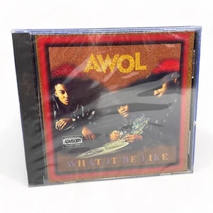 AWOL - What It Be Like CD 1993 Bryant Records Gangsta Hip Rock Sealed - Picture 1 of 5
