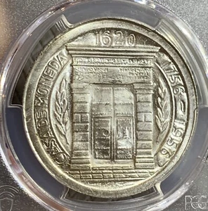 1956 COLOMBIA ONE PESO SILVER COIN PCGS MS66 - Picture 1 of 3