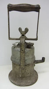 Originale antike Bergbau Lampe Gruben Lampe Karbid Lampe Bergbau  - Bild 1 von 7