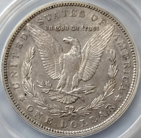 1899-S Morgan Silver Dollar - About Uncirculated AU50 - Better Date Beauty! Cover