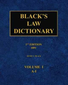 Black'S Law Dictionary – 1St Edition (1891): Volume 1 - Picture 1 of 2