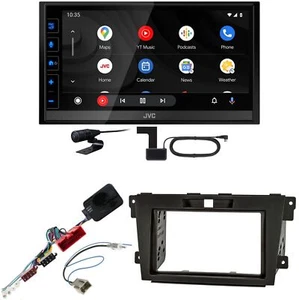 JVC KW-M785DBW Android Auto CarPlay Digitalradio DAB+ Einbauset für Mazda CX-7 - Bild 1 von 1