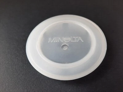 Vintage Minolta White Camera Body Cap MA AF Maxxum Dynax Sony A Alpha - Image 1 of 4