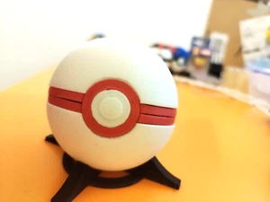 PremierBall Pokeball Pokemon 3D - Foto 1 di 2