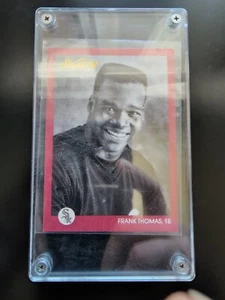 1991 Frank Thomas Studio 91 MLB Baseballkarte #40 in Acryl Case Leaf, Inc - Bild 1 von 8
