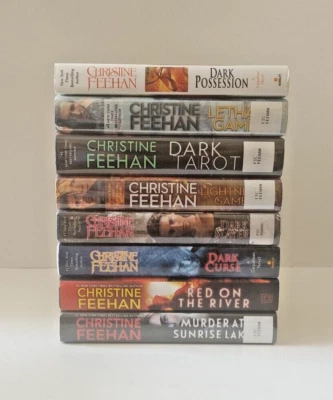 Christine Feehan Lot of 8 Hardcover Paranormal Romance Carpathian GHOSTWALKER - Image 1 of 4