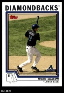 2004 Topps Traded #25 Richie Sexson T Diamondbacks 8 - NM/MT - Picture 1 of 2