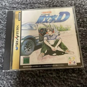 Sega Saturn Initial D The fastest legend on public roads Racing game Japan Used - Picture 1 of 10