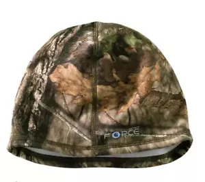 CARHARTT - Force - Lewisville Beanie - Camo -Mossy Oak Infinity Breakup -Fastdry - Picture 1 of 3
