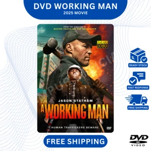 A Working Man (2025) : DVD Brand New Free Shipping 1080p Full HD Region Free - Picture 1 of 6