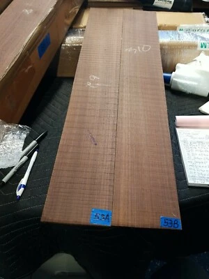 Lados de guitarra Luthier Tonwood Indian Rosewood AAAA 34 1/4 X 5 3/8 × 0,1500 Foto 1 de 2