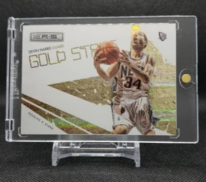 2009-10 Rookies and Stars Gold Stars Holofoil #12 Devin Harris /250 Nets - Picture 1 of 2