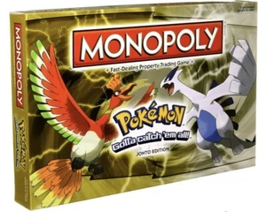 Monopoly Pokemon Johto Edition  Board Game - BRAND NEW - Picture 1 of 4