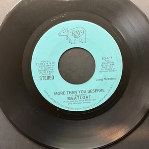Meat Loaf, More Than You Deserve, 7" 45rpm, Promo, Vinyl VG+ - Picture 1 of 3