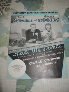 2 FRED ASTAIRE Noten SALL WE DANCE, BE CARE IT'S MY HEART - Bild 1 von 4
