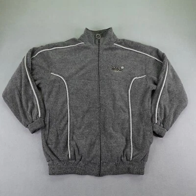 Chaqueta Southpole De Colección Para Hombres XL Gris Cremallera Completa Suéter Calentamiento Forrado Abrigo Y2K Foto 1 de 4