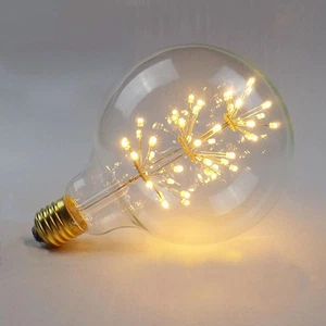 Large Fireworks LED Light E27 Edison Vintage Filament Bulb Style lamp Decorative - Picture 1 of 2