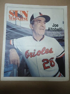 Baltimore Sun Magazine - Joe Altobelli Baltimore Orioles Manager 2 27 1983 - Bild 1 von 1