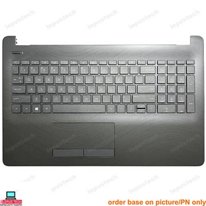 HP 250 G6 925010-001 backlit US keyboard palmrest black - Picture 1 of 1