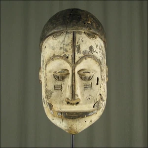 61621) Alte Maske Fang Gabun Afrika Africa Afrique mask masque ART KUNST - Bild 1 von 1
