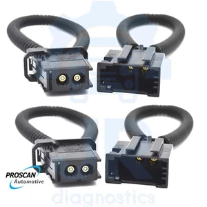Universal MOST Fiber Optic Loop Bypass MALE & FEMALE Adapter For VW Mercedes BMW - Picture 1 of 4