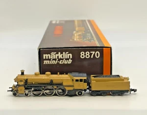 Z Scale Marklin 8870 S 3/6 King Ludwig 4-6-2 Barvarian Express W/ Tender Org Box - Picture 1 of 10