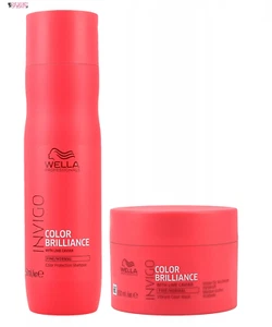 Wella Invigo Color Brilliance Fine/Normal Hair Shampoo 250ml & Mask 150ml -Set - Picture 1 of 1