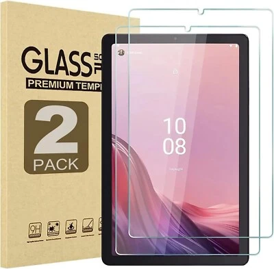 2 Pack Glass Screen Protector for Lenovo Tab M9 9-Inch 2023/ Tablet Nook 9" 2024 - Image 1 of 4