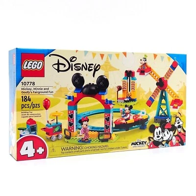 LEGO Disney 10778: Mickey, Minnie and Goofy's Fairground Fun (Brand New /Sealed) - Image 1 of 3