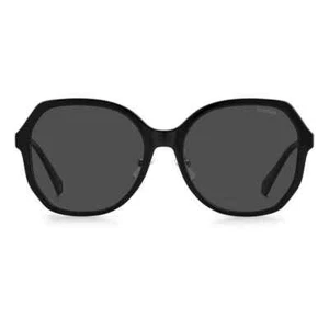 Polaroid PLD6177/G/S 0807 M9 Black Plastic Frame Gray Polarized Lens Sunglasses - Picture 1 of 4