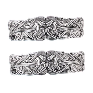 2x Vintage Style Viking Hairclip Flower French Hair Barrette Hair Pin - Picture 1 of 12
