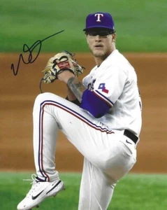 Signed 8x10 NICK SNYDER Texas Rangers Autographed photo - COA - Picture 1 of 1