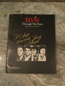 ELVIS - THROUGH THE YEARS - VOICE PIANO + GUITAR NOTEN - ORIGINAL PRESSUNG - Bild 1 von 11