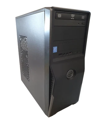 PC Intel Pentium G4400 @ 3.3GHz 4GB DDR4 240GB SSD WIN 10 Pro Grade C EC2307 - Image 1 of 4