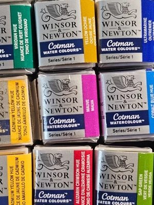 Winsor & Newton Cotman Series Watercolor Half Pans | Discontinued Prices