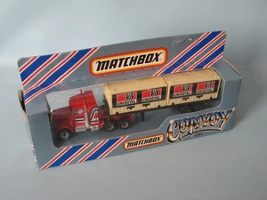 Matchbox Convoy CY-3 Peterbilt Container Uniroyal Lesney England schwarz Trailer - Bild 1 von 5