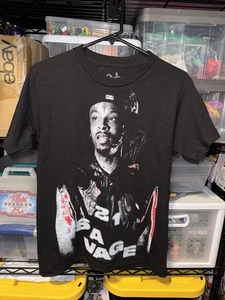 21 Savage It’s All A Blur Tour offizielles Merch T-Shirt Drake schwarz Größe Small - Bild 1 von 9