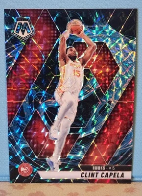 2024-25 Panini Mosaic Clint Capela No.173 Genesis - Atlanta Hawks - Image 1 of 2