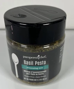 Pampered Chef Basil Pesto Seasoning Mix Pesto Sauce Dip 2.3oz Expires 5/26 - Picture 1 of 4