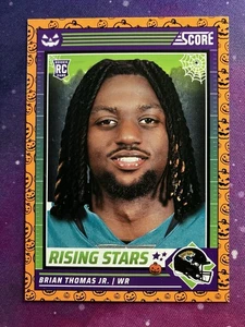 2024 Score-A-Treat - Rising Stars Brian Thomas Jr. #7 Zucche Arancioni (RC) - Foto 1 di 2