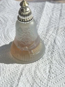 Vintage Avon Joyous Christmas  Cologne Bell Frosted  - Picture 1 of 2